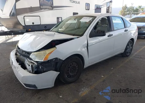 2008 Ford Focus S z USA, uszkodzony, nr VIN 1FAHP34N38W188825